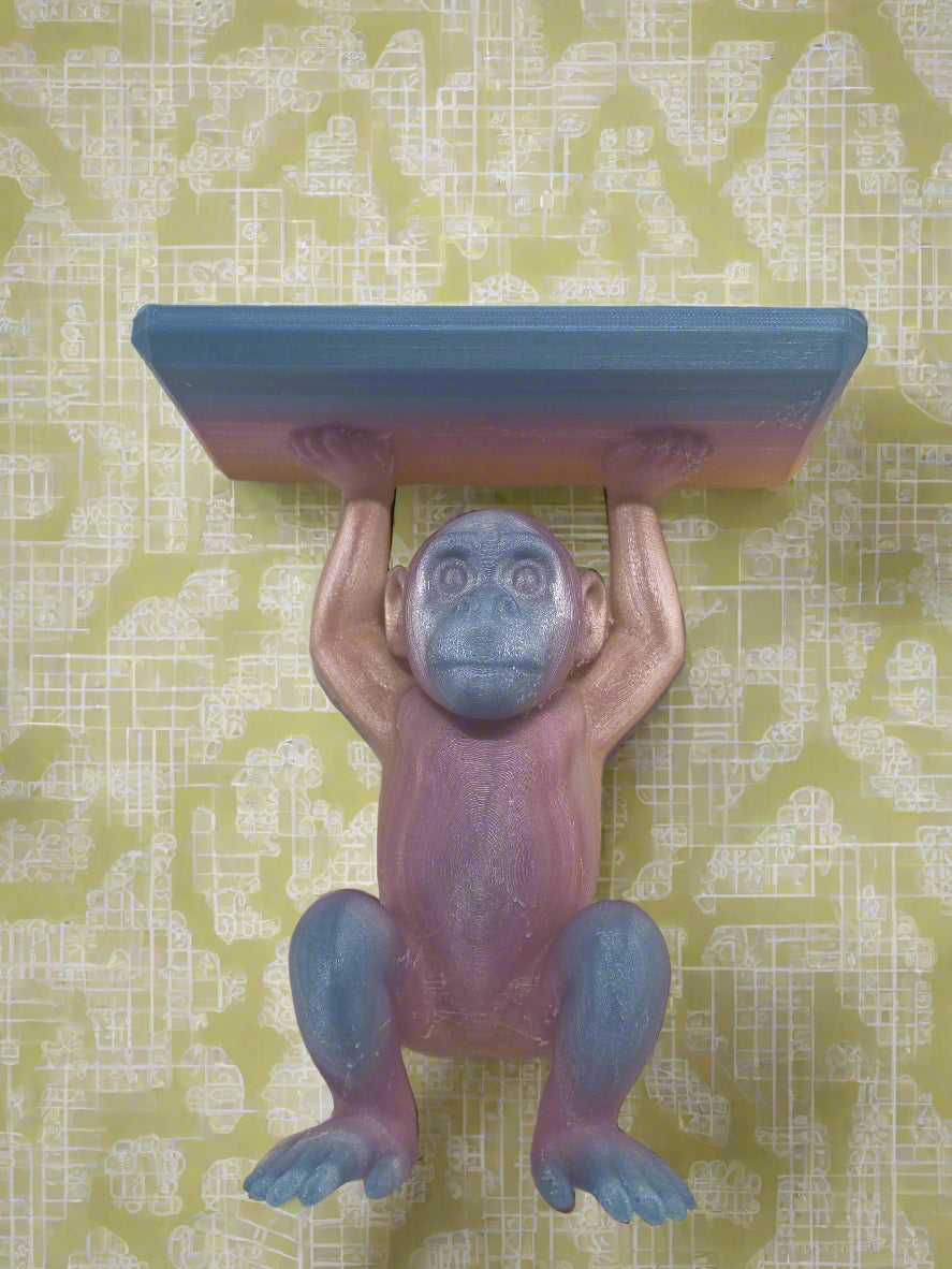 The Atlas Monkey Wall Shelf