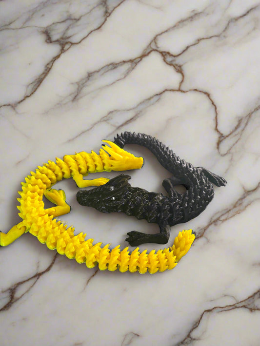 27 cm Flexible Dragon Fidget Toy- Stress Relief & Sensory fun